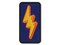 Quirky Lightning Bolt Multi-Color Embroidered Iron-On or Hook & Loop Patch Applique